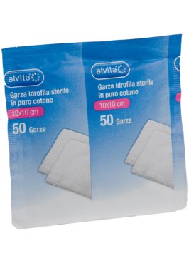 ALVITA GARZA IDROF 10X10 50PZ