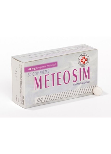 METEOSIM*50 cpr mast 40 mg