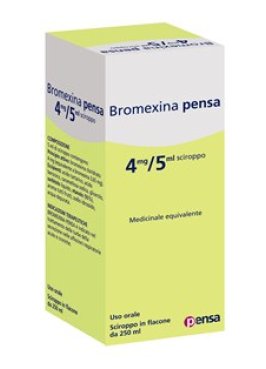 BROMEXINA (PENSA)*sciroppo 250 ml 4 mg/5 ml
