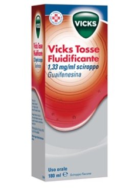 VICKS TOSSE FLUIDIFICANTE*scir 180 ml 200 mg/15 ml