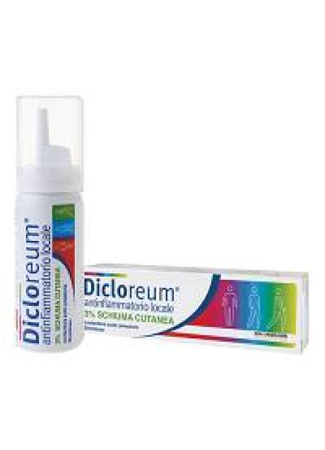 DICLOREUM ANTINFIAMMATORIO LOCALE*schiuma cutanea 50 g 3%