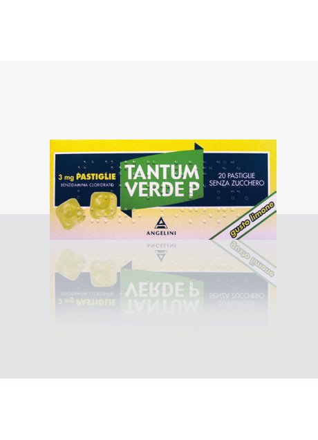 TANTUM VERDE P*20 pastiglie 3 mg limone