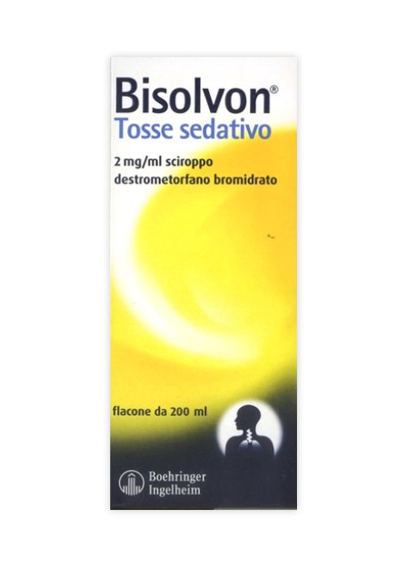 BISOLVON TOSSE SEDATIVO*1 flacone 200 ml 2 mg/ml sciroppo