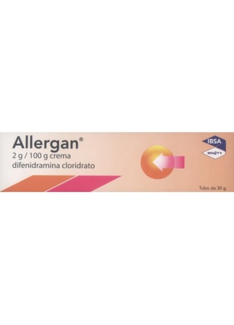 ALLERGAN*crema derm 30 g 2 g/100 g