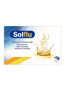 SOLFLU*orale polv 10 bust 4 g limone/miele
