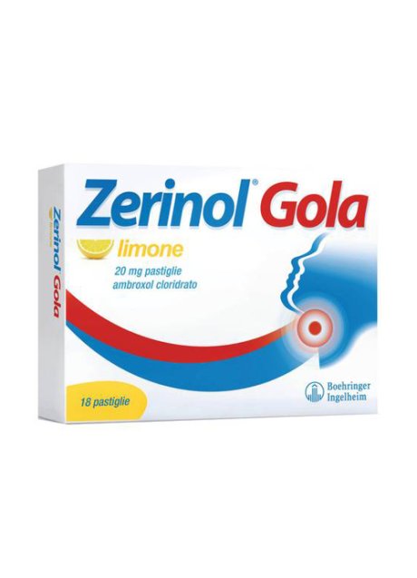 ZERINOL GOLA LIMONE*18 pastiglie 20 mg