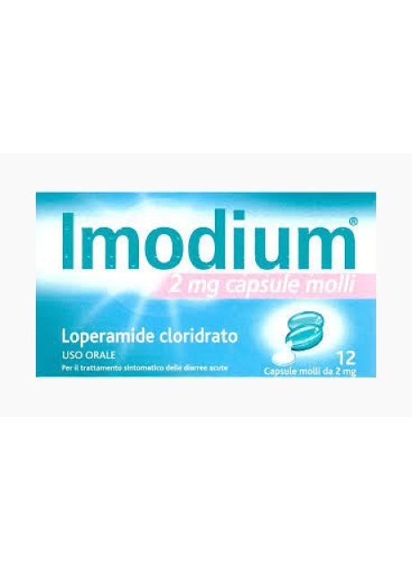 IMODIUM*12 cps molli 2 mg