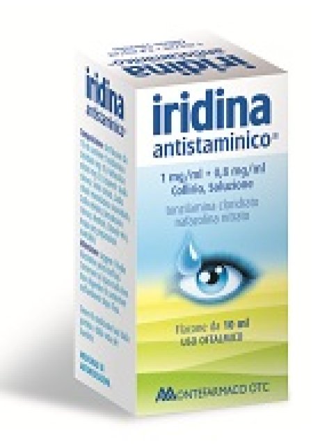 IRIDINA ANTISTAMINICO*collirio 10 mg + 8 mg 10 ml