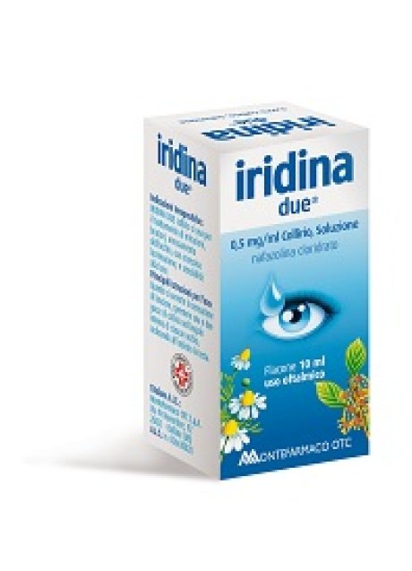 IRIDINA DUE*collirio 10 ml 0,5 mg/ml