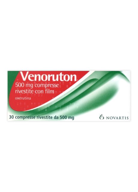 VENORUTON*30 cpr riv 500 mg