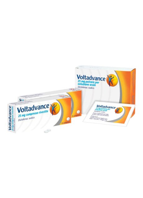 VOLTADVANCE*20 cpr riv 25 mg