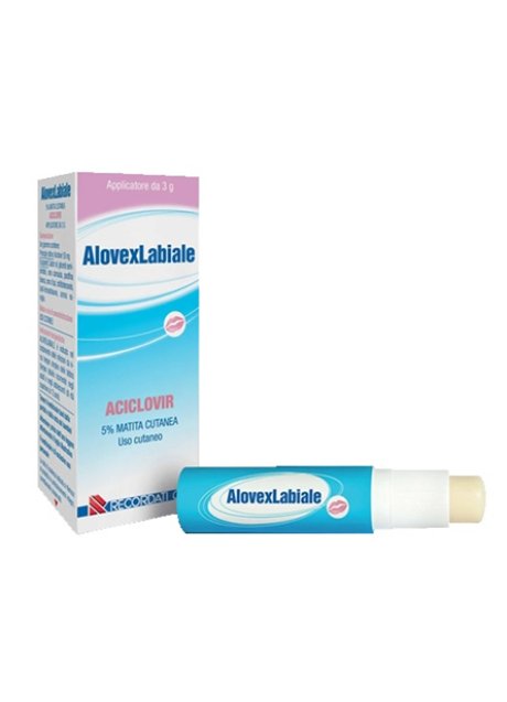 ALOVEXLABIALE*matita cutanea 3 g 5%