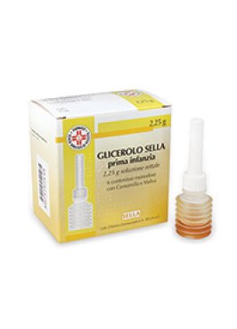 GLICEROLO (SELLA)*PRIMA INFANZIA 6 contenitori monodose 2,25g soluz rett con camomilla e malva
