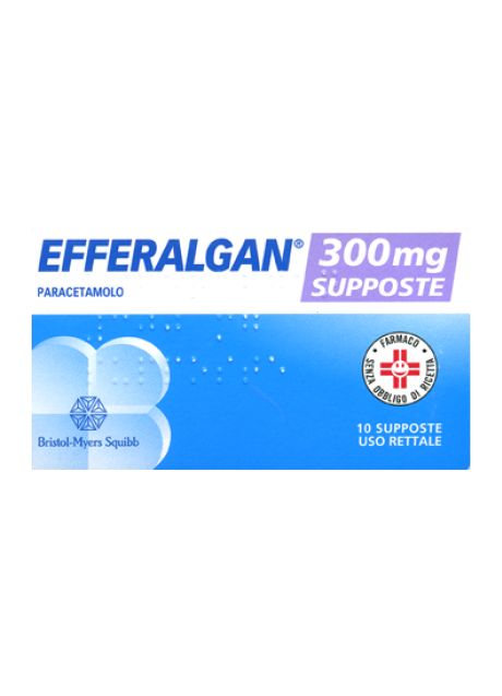 EFFERALGAN*10 supp 300 mg