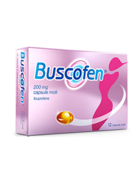 BUSCOFEN*12 cps molli 200 mg