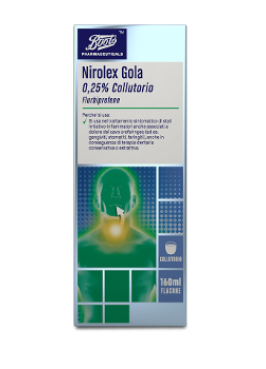 NIROLEX GOLA*collutorio 160 ml 0,25%