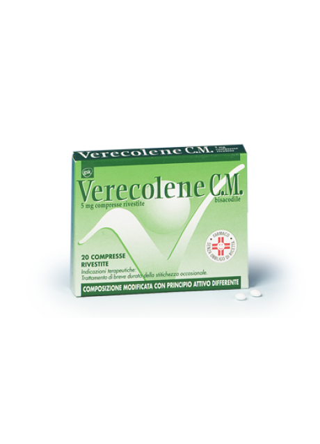 VERECOLENE C.M.*20 cpr riv 5 mg