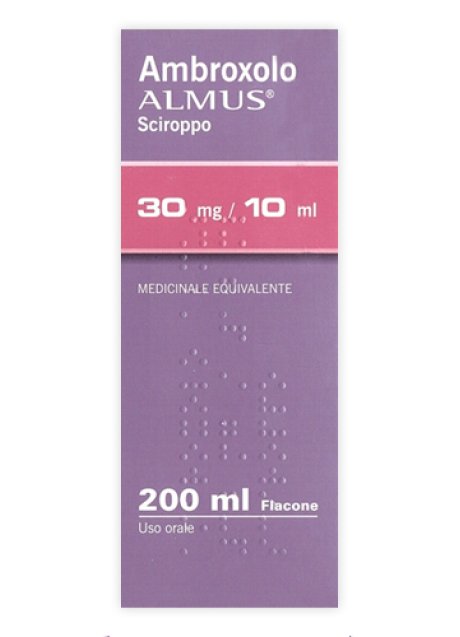AMBROXOLO (ALMUS)*scir 200 ml 30 mg/10 ml