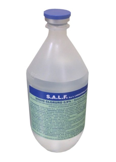 SODIO CLORURO (SALF)*1 flacone 500 ml 0,9%