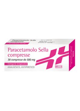 PARACETAMOLO (SELLA)*30 cpr 500 mg