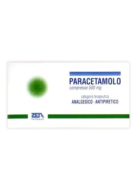 PARACETAMOLO (ZETA FARMACEUTICI)*20 cpr 500 mg