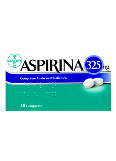 ASPIRINA*10 cpr 325 mg