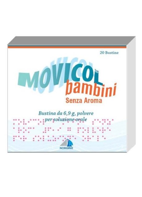 MOVICOL*BB 20 bust polv orale 6,9 g senza aroma