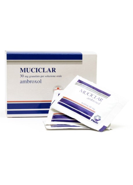 MUCICLAR*30 bust grat 30 mg