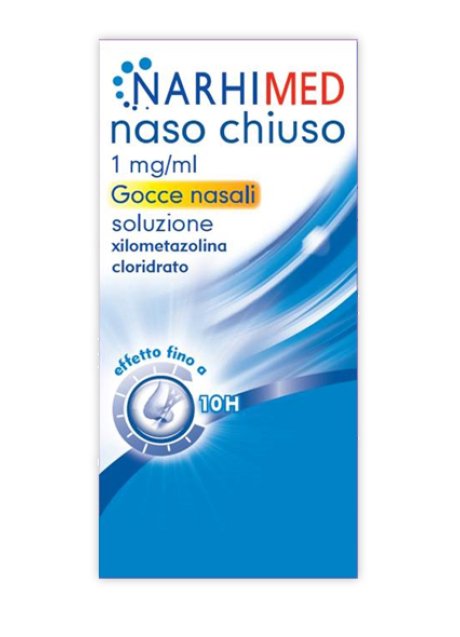 NARHIMED NASO CHIUSO*AD gtt rinol 10 ml 1 mg/ml