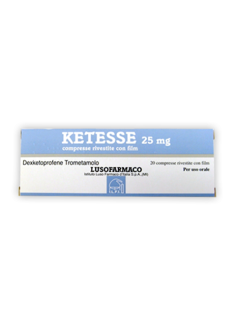 KETESSE*20 cpr riv 25 mg