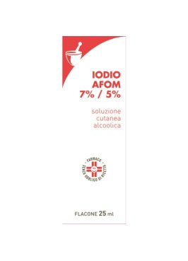 IODIO (AFOM)*soluz cutanea 25 ml 7% + 5%