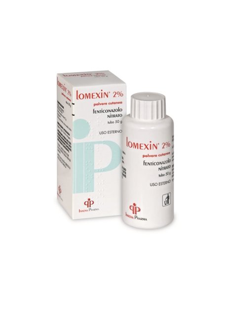 LOMEXIN*polv cutanea 50 g 2%