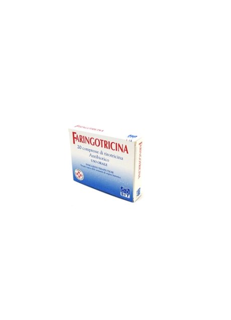 FARINGOTRICINA*20 cpr orodispers 2,5 mg