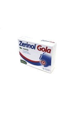 ZERINOL GOLA MENTA*18 pastiglie 20 mg