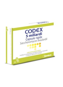 CODEX*20 cps 5 mld 250 mg blister