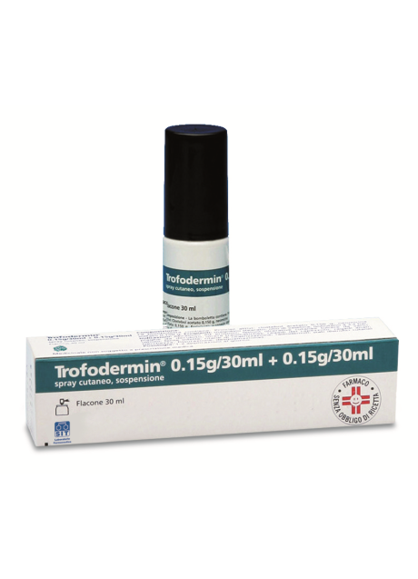 TROFODERMIN*spray cut 30 ml 5% + 5%