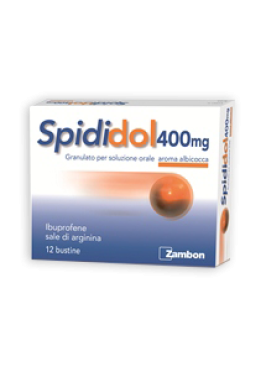 SPIDIDOL*orale grat 12 bust 400 mg aroma albicocca