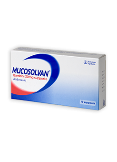 MUCOSOLVAN*BB 10 supp 30 mg