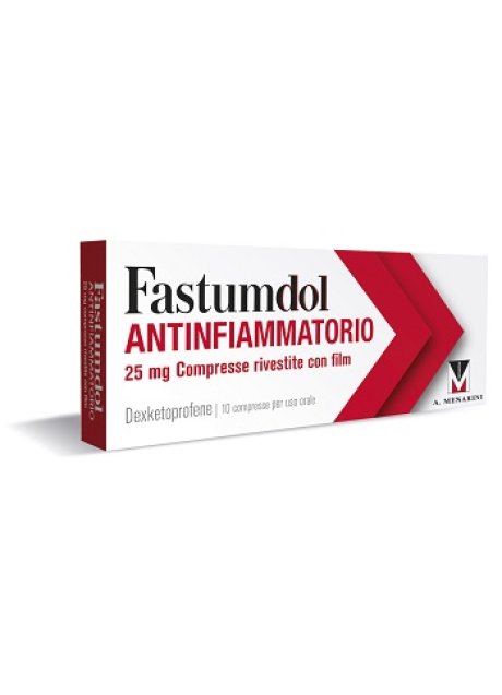 FASTUMDOL ANTINFIAMMATORIO*10 cpr riv 25 mg