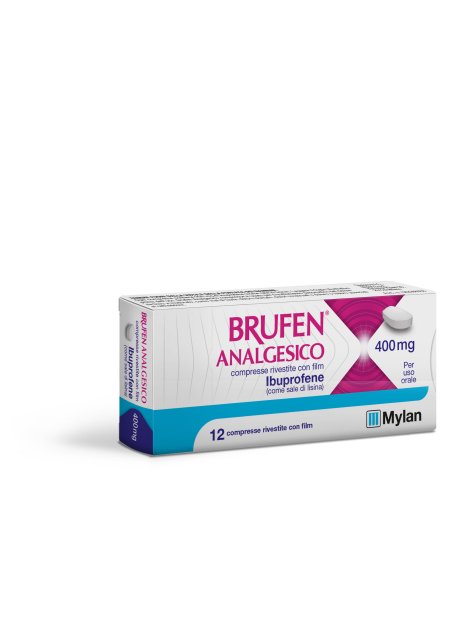 BRUFEN ANALGESICO*12 cpr riv 400 mg