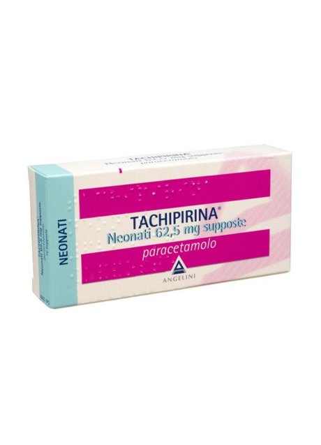 TACHIPIRINA*NEONATI 10 supp 62,5 mg