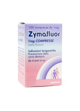 ZYMAFLUOR*100 cpr 1 mg
