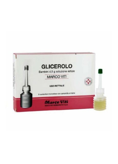 GLICEROLO (MARCO VITI)*BB 6 contenitori monodose 4,5 g soluzrett con camomilla e malva