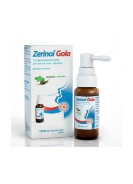 ZERINOL GOLA*spray 20 ml 2,5 mg/erog