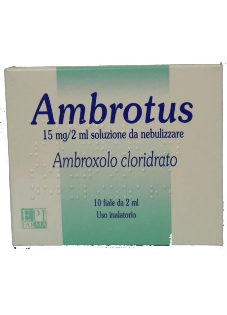 AMBROTUS*soluz nebul 10 fiale 15 mg 2 ml