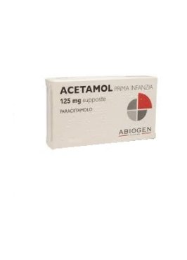 ACETAMOL PRIMA INFANZIA*10 supp 125 mg
