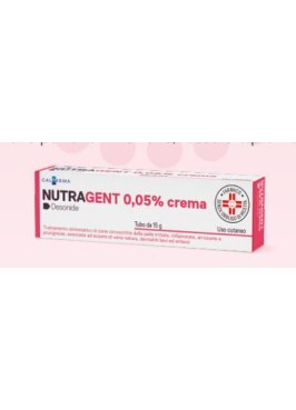 NUTRAGENT*crema 15 g 0,05 %
