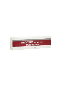 MICOTEF*gel orale 40 g 2%