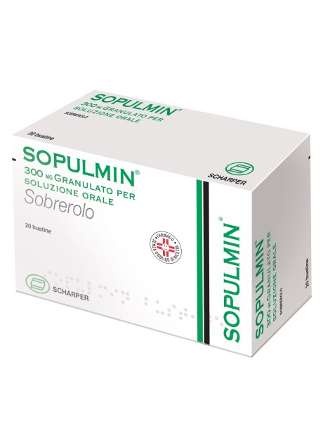 SOPULMIN*orale grat 20 bust 300 mg