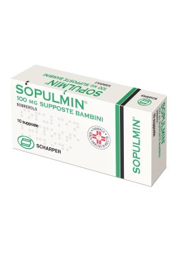 SOPULMIN*BB 10 supp 100 mg